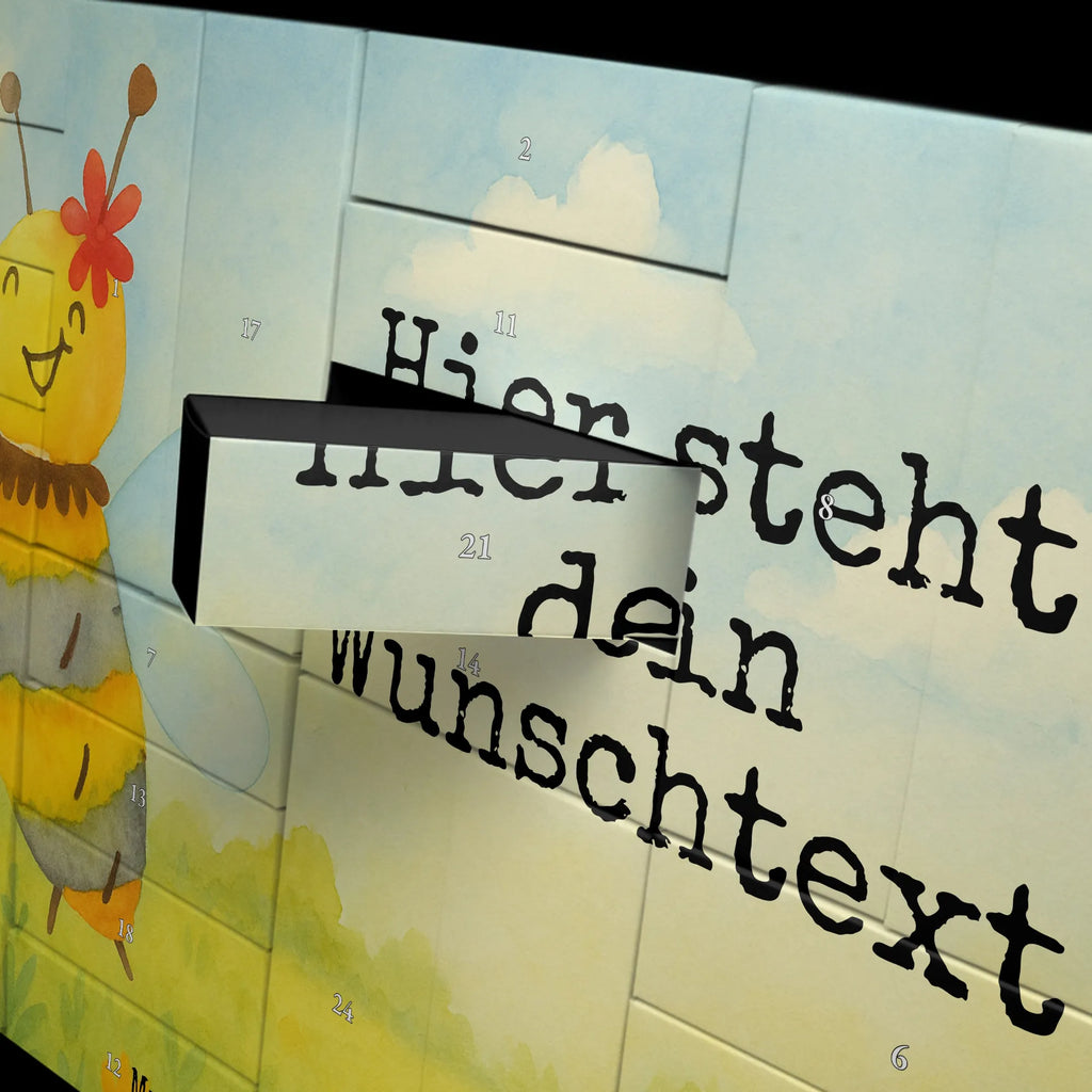 Personalisierter Befüllbarer Adventskalender Biene Blume Design Befüllbarer Adventskalender, Adventskalender Zum Selbst Befüllen, Biene, Wespe, Hummel