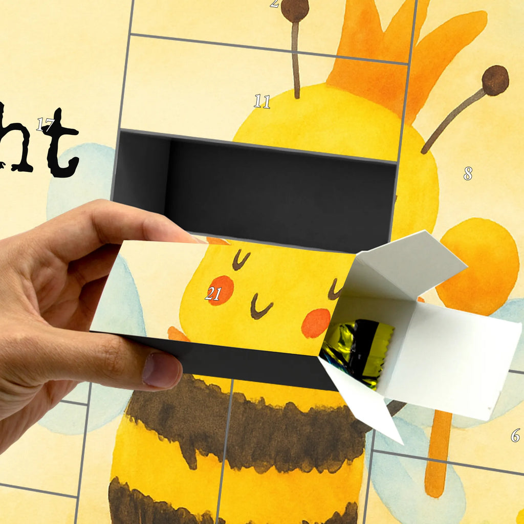 Personalisierter Befüllbarer Adventskalender Biene König Design Adventskalender Zum Selbst Befüllen, Befüllbarer Adventskalender, Biene, Wespe, Hummel