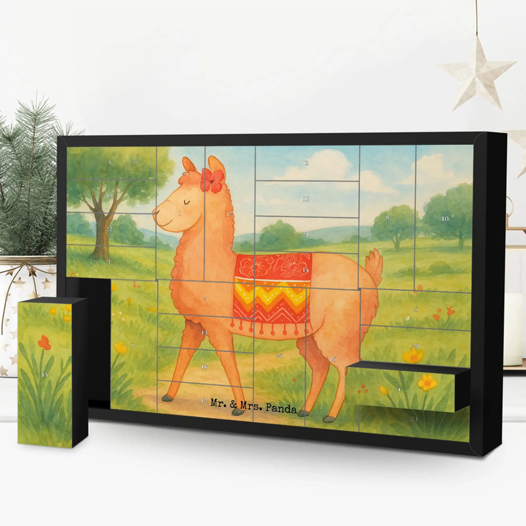 Fillable advent calendar alpaca Proud Design alpaca, animal, llama, pako, camel, Peru, favourite animal