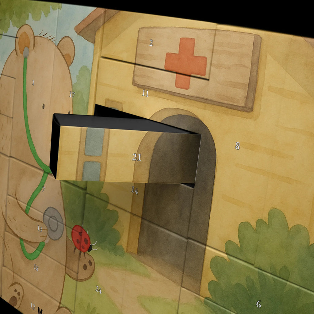 Fillable advent calendar bear Physician Design Advent calendar men, Advent calendar 2020, Advent calendar women, self filling, Advent calendar, bear, teddy, teddy bear, cuddly toy, Doctor, Professor, Bear