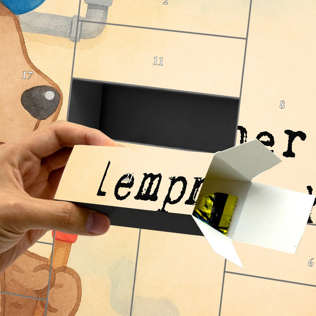 Fillable advent calendar Plumber Passion Design Advent calendar 2020, self filling, Advent calendar women, Advent calendar men, Advent calendar, gift, gift idea, best, farewell gift, passing exam, anniversary, retirement, promotion, job start, sayings, funny, profession