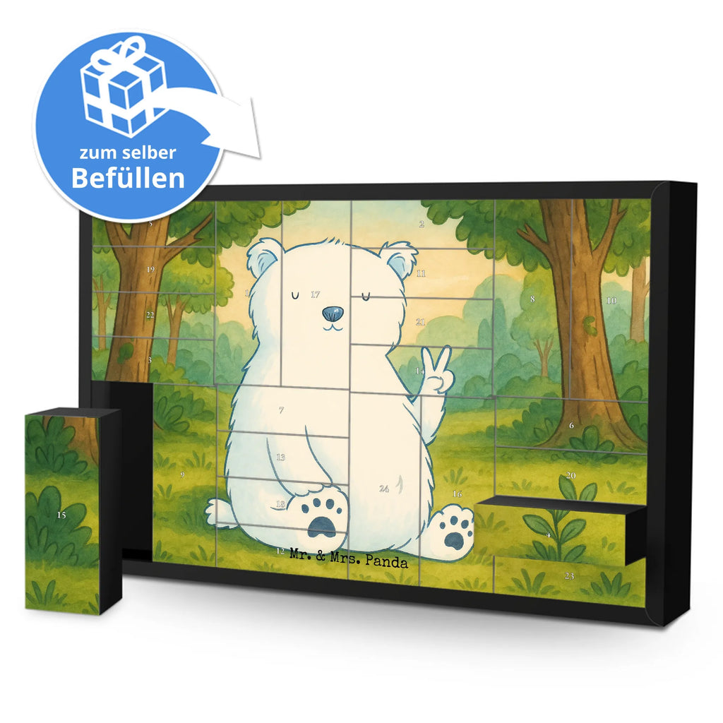 Fillable advent calendar Icebear Lazy Design Advent calendar 2020, Advent calendar women, self filling, Advent calendar men, Advent calendar, bear, teddy, teddy bear, cuddly toy, work, lazy, relaxing, workplace, office job, office, home office, Polar bear, North Pole