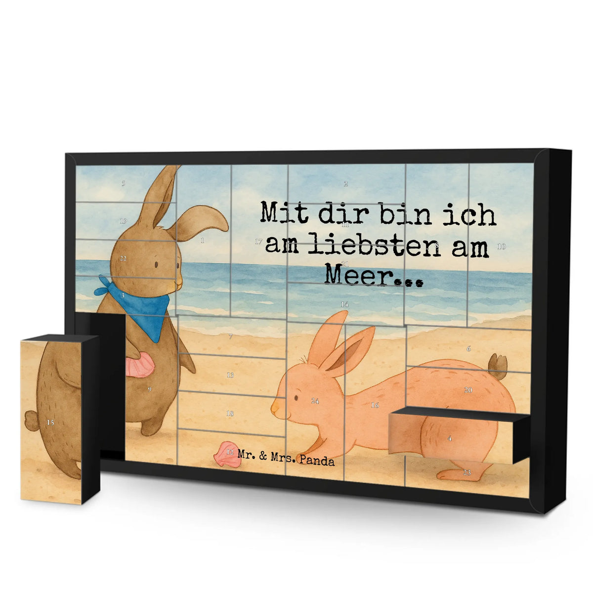 Befüllbarer Adventskalender Hasen Muschel Design Geschenkekalender, Leerer Adventskalender, Adventskalender Schachtel, selbstbefüllbarer adventskalender, diy weihnachtskalender, Schachtel Adventskalender, Kalender Zum Befüllen, Bastel Adventskalender, Diy Adventskalender, Adventskalender Box, Adventskalender, Weihnachtskalender, Muttertag, Vatertag, Mama, Papa, Oma, Opa, Familie, Schwester, Bruder, Muscheln Sammeln, Hasen, Best Friends, Freundin, Muscheln, Freundinnen, BFF, Meer, Beste Freundin