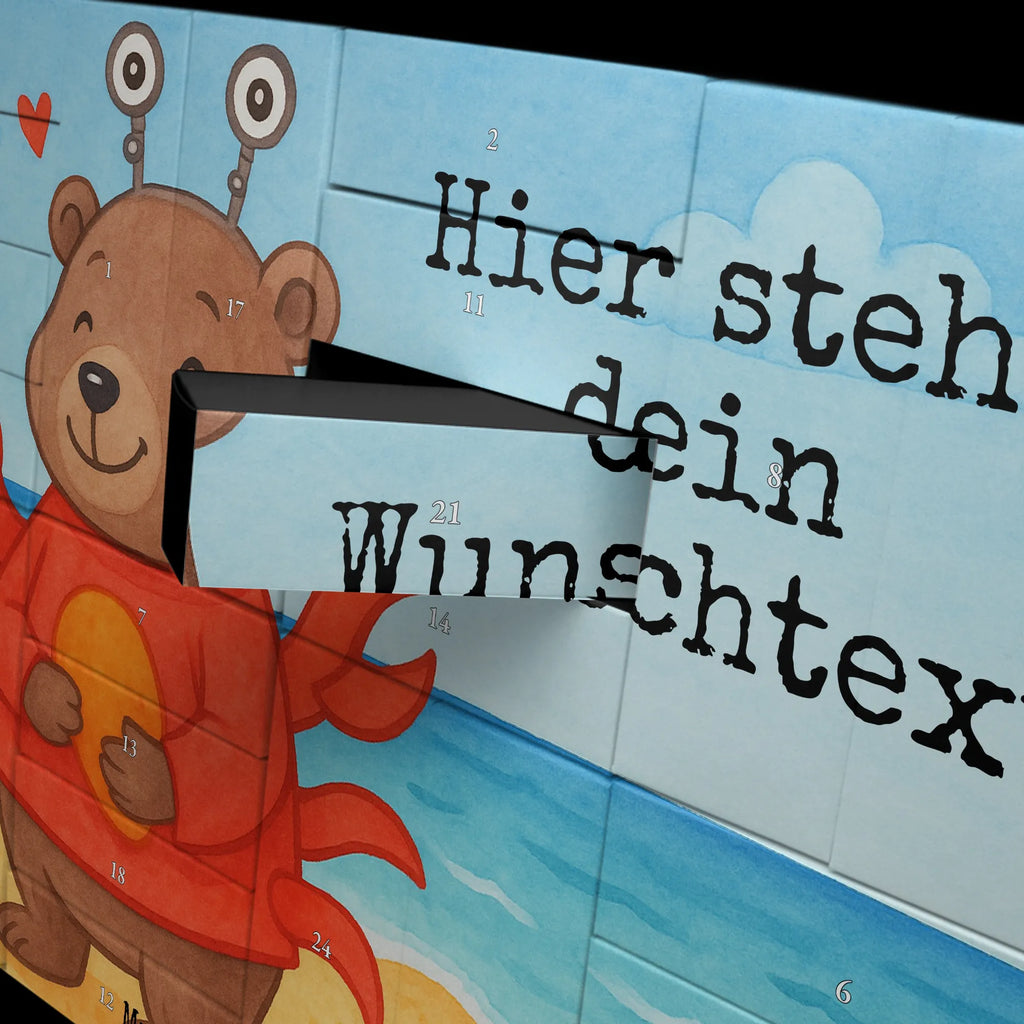 Personalisierter Befüllbarer Adventskalender Krebs Astrologie Design Befüllbarer Adventskalender, Adventskalender Zum Selbst Befüllen, Sternzeichen, Tierkreiszeichen, Horoskop, Astrologie, Aszendent, Geburtstagsgeschenk, Geschenk, Krebs