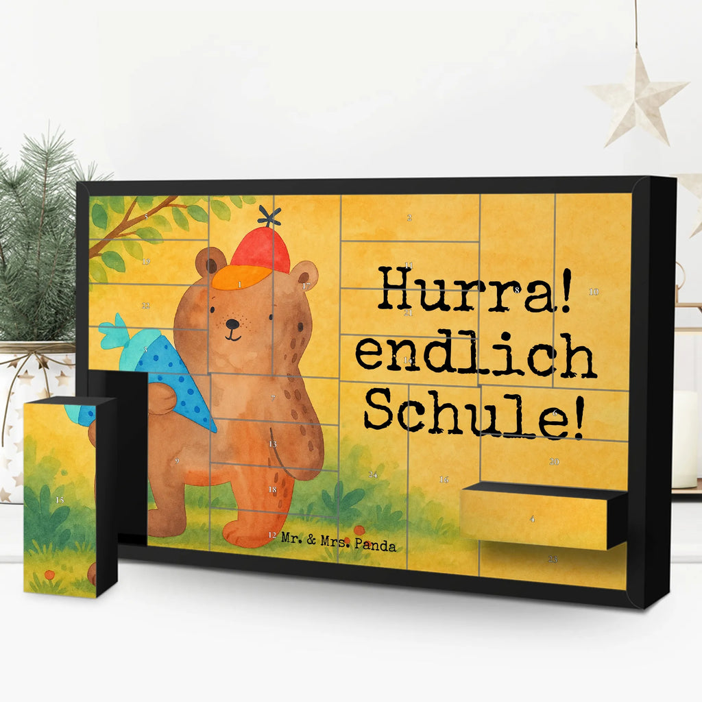 Fillable advent calendar bear School cone Design Advent calendar men, Advent calendar 2020, self filling, Advent calendar, Advent calendar women, bear, teddy, teddy bear, cuddly toy, Primary school, First day of school gift, Starting school, Bear motif, School gift, School enrolment gift, School bag