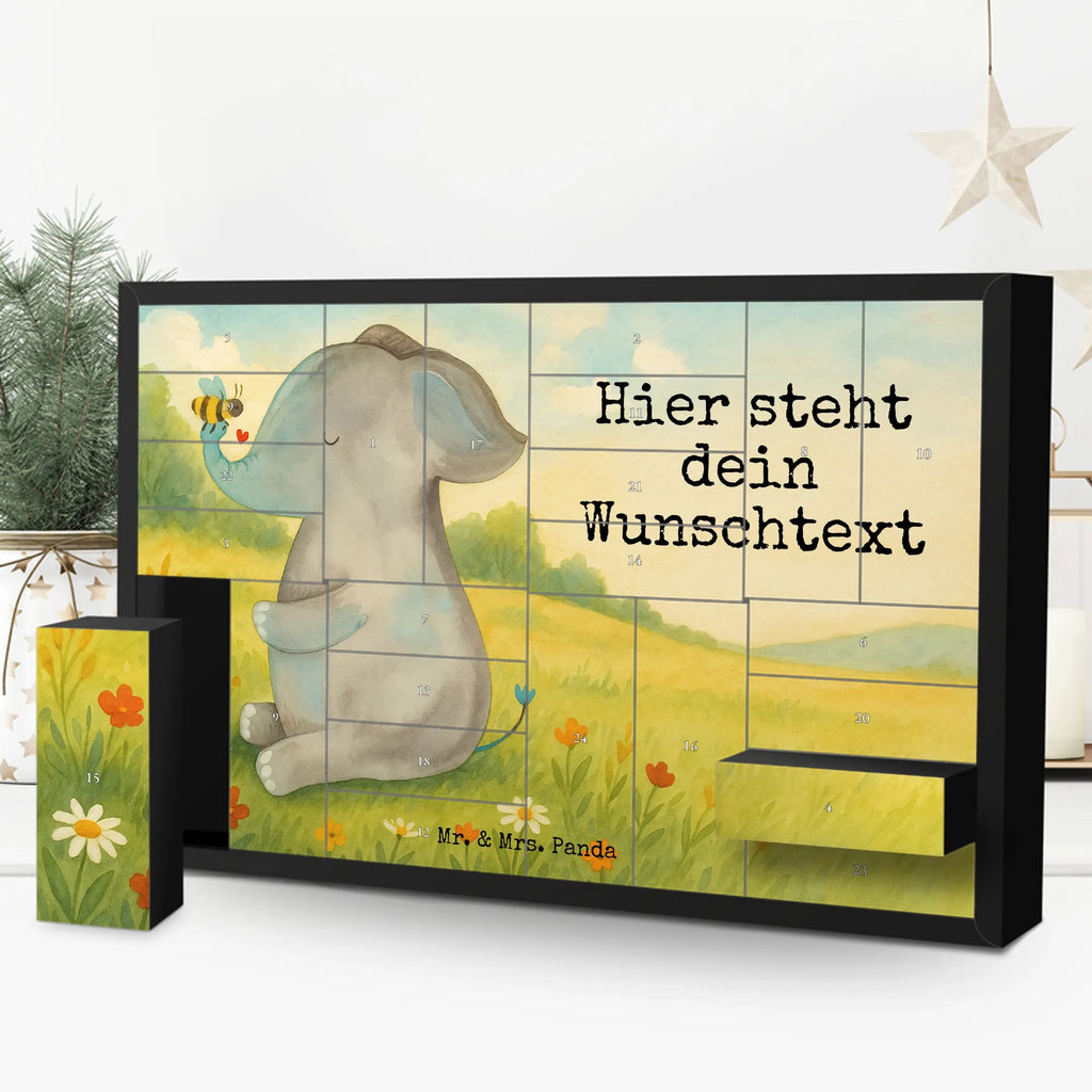Personalisierter Befüllbarer Adventskalender Elefant Biene Design Befüllbarer Adventskalender, Adventskalender Zum Selbst Befüllen, Lustige Sprüche, Tiere, Tiermotive, Gute Laune, Elefant, Heiratsantrag, Liebe, Liebesbeweis, Biene, Liebesgeschenk, Hochzeitsgeschenk, Liebesspruch, Jahrestag