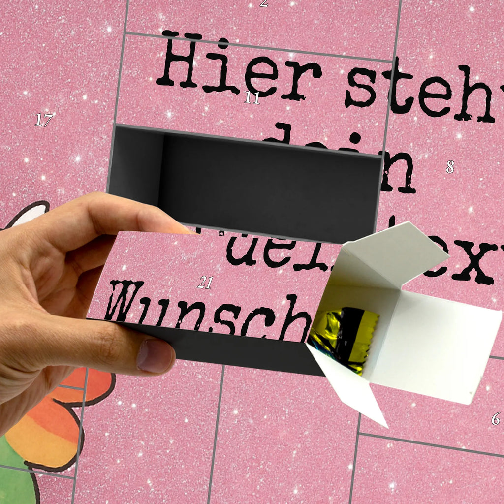 Personalisierter Befüllbarer Adventskalender Einhorn Cocktail Design Adventskalender Zum Selbst Befüllen, Befüllbarer Adventskalender, Unicorn, Einhorn, Einhörner, Einhorn Deko, Feiern, Lustig, Party, Caipirinha, Rum, Geburtstag, Freundin, Sekt, Witzig, Glitzer, Spaß, Cuba Libre, Spruch