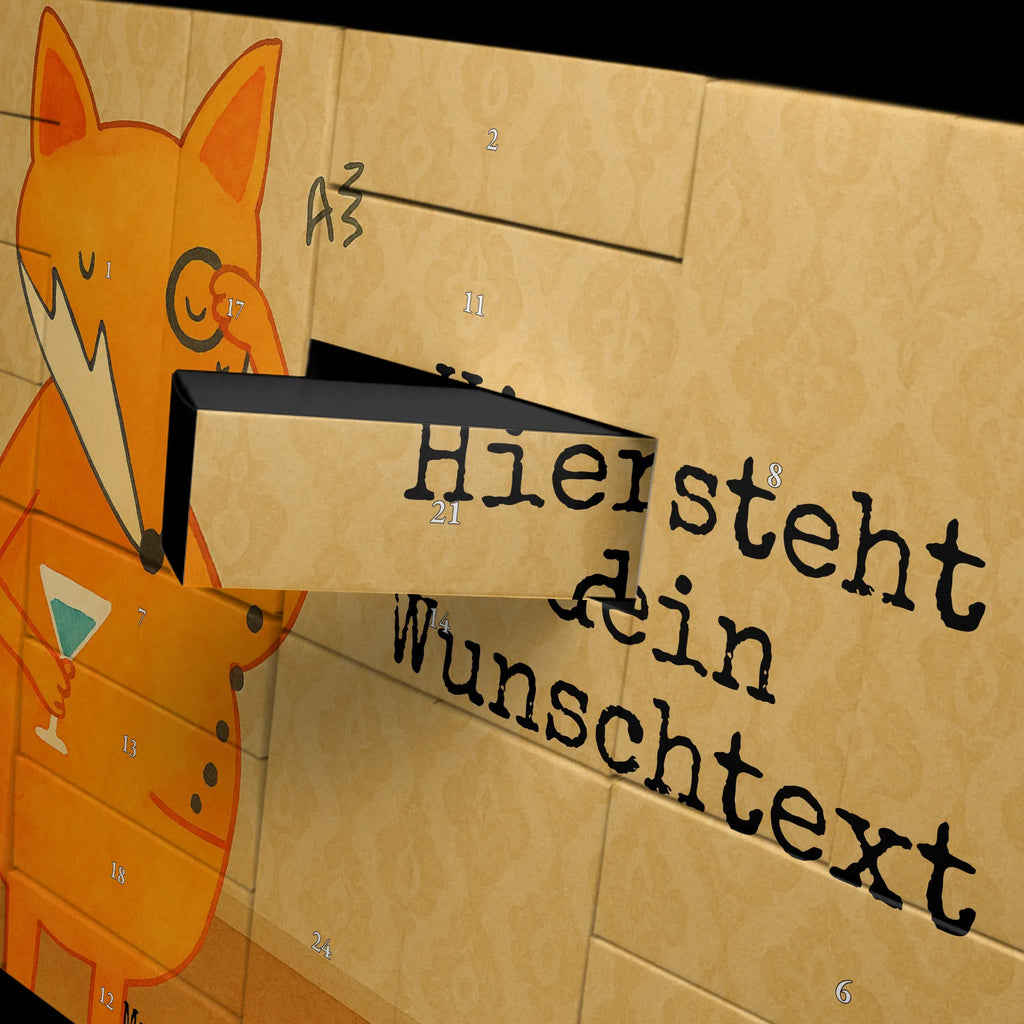 Personalisierter Befüllbarer Adventskalender Fuchs Lord Design Befüllbarer Adventskalender, Adventskalender Zum Selbst Befüllen, Fuchs, Füchse, Liebeskummer Geschenk, Motivation Spruch, Spruch Lustig, Tröstende Worte, Problemlösung