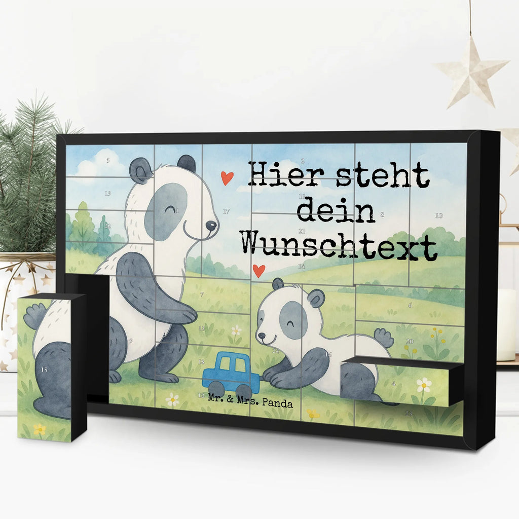 Personalisierter Befüllbarer Adventskalender Panda Vater Design Adventskalender Zum Selbst Befüllen, Befüllbarer Adventskalender, Vatertag Geschenk, Papa Geschenke, Vater Geburtstag, Vater Geschenk, Papi Geschenk, Vater Handwerker, Vatertag, Papa Geschenk
