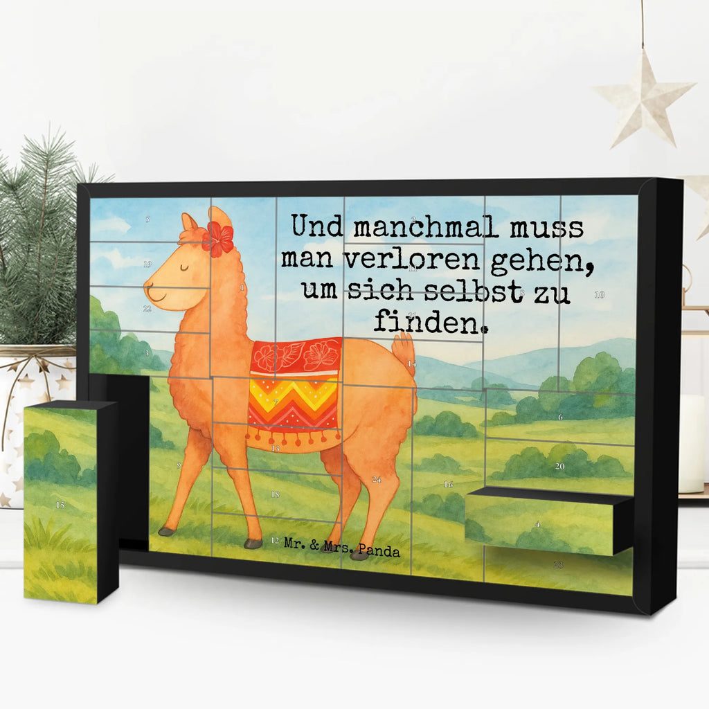 Fillable advent calendar alpaca Proud Design alpaca, animal, llama, pako, camel, Peru, favourite animal