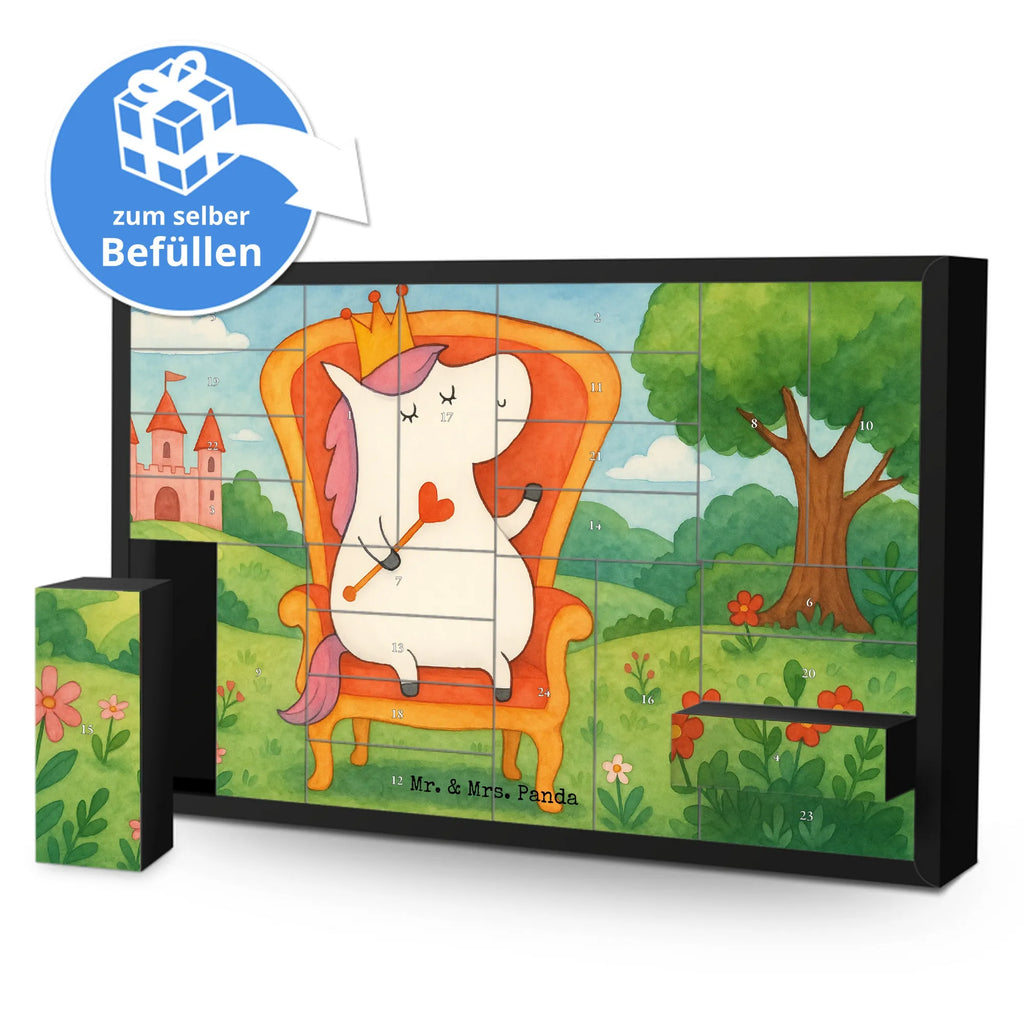 Fillable advent calendar unicorn princess Design birthday, bff gift, girlfriend present, birthday gift, present, unicornprincess, gift