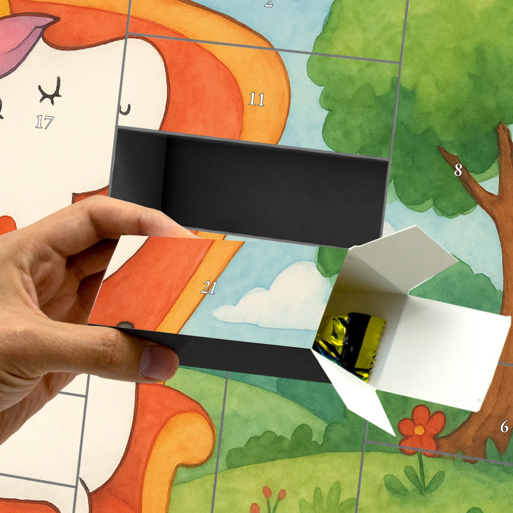 Fillable advent calendar unicorn princess Design birthday, bff gift, girlfriend present, birthday gift, present, unicornprincess, gift