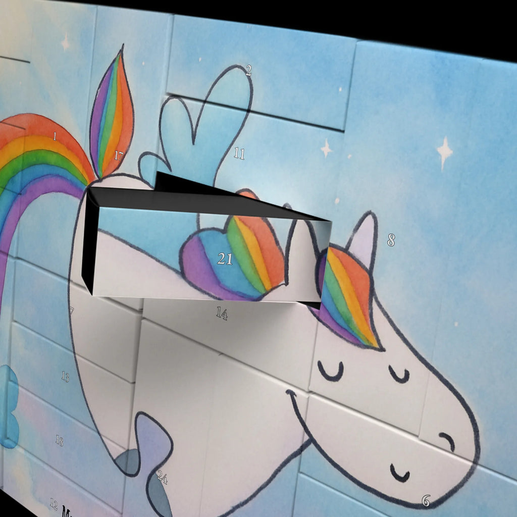 Fillable advent calendar unicorn Pegasus Design growing up, rainbow, unicorn love, saying fun, pegasus, playing, reality