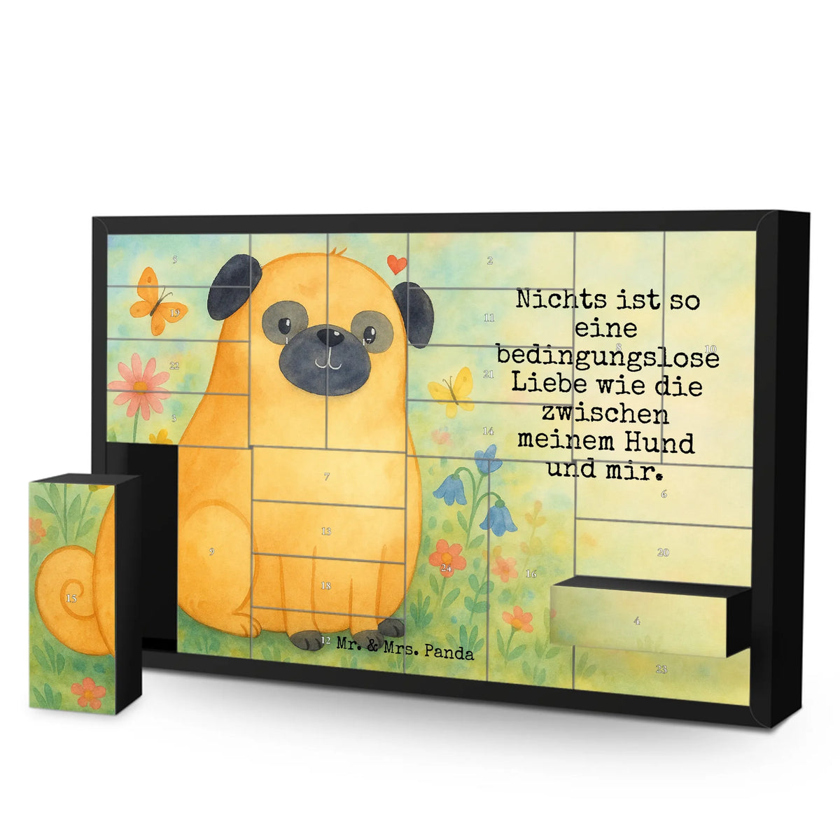 Befüllbarer Adventskalender Mops Design Weihnachtskalender, Geschenkekalender, Leerer Adventskalender, selbstbefüllbarer adventskalender, Adventskalender, Adventskalender Schachtel, Bastel Adventskalender, Diy Adventskalender, Kalender Zum Befüllen, Adventskalender Box, diy weihnachtskalender, Schachtel Adventskalender, Sprüche, Hund, Hunderasse, Hundebesitzer, Hundemotiv, Haustier, Tierliebhaber, Liebe, Hundeliebe, Mops