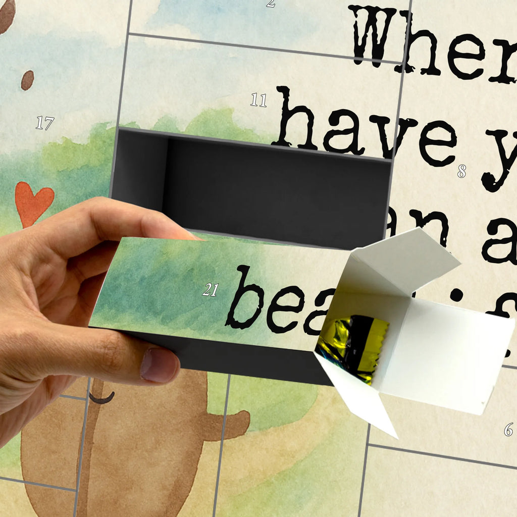 Fillable advent calendar Coffee Bean Design card, gift ideas, gifts, small animals, cute, cute animal motives, hand drawn, funny sayings, good mood, special gifts, animal lover, coffee bean, satisfaction, pleasure