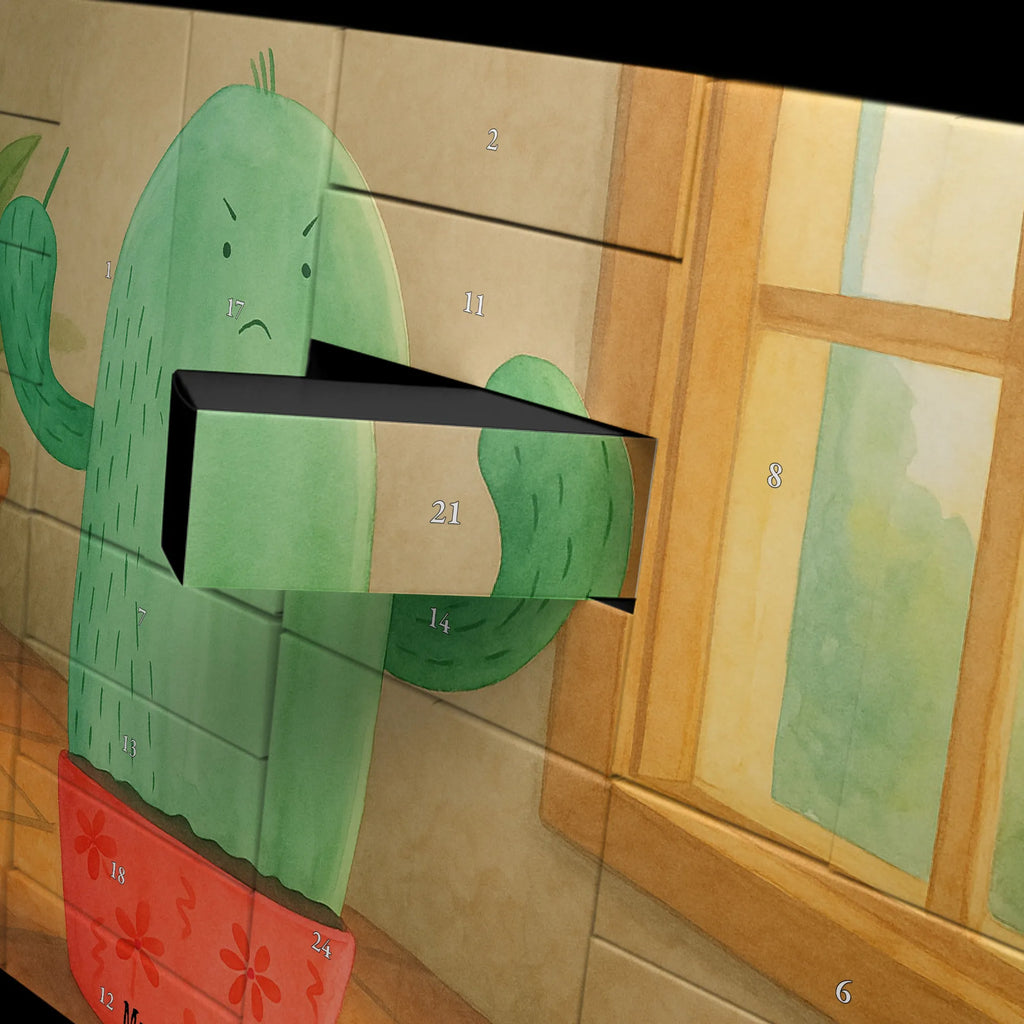 Fillable advent calendar cactus Fury Design Advent calendar 2020, self filling, Advent calendar women, Advent calendar, Advent calendar men, cactus, cactuses, plants, cactus plant, small green cactus, office, boss, angry, school, office life, colleague, annoy