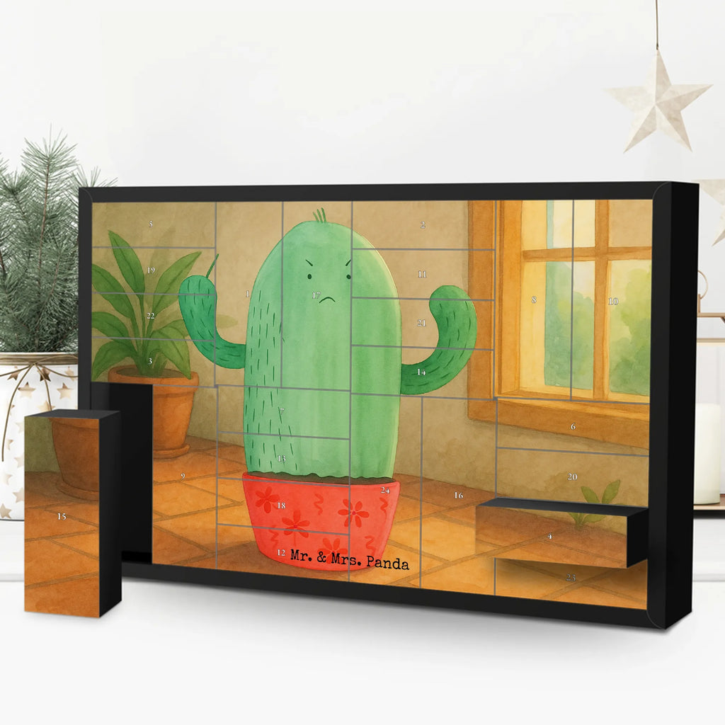 Fillable advent calendar cactus Fury Design Advent calendar 2020, self filling, Advent calendar women, Advent calendar, Advent calendar men, cactus, cactuses, plants, cactus plant, small green cactus, office, boss, angry, school, office life, colleague, annoy