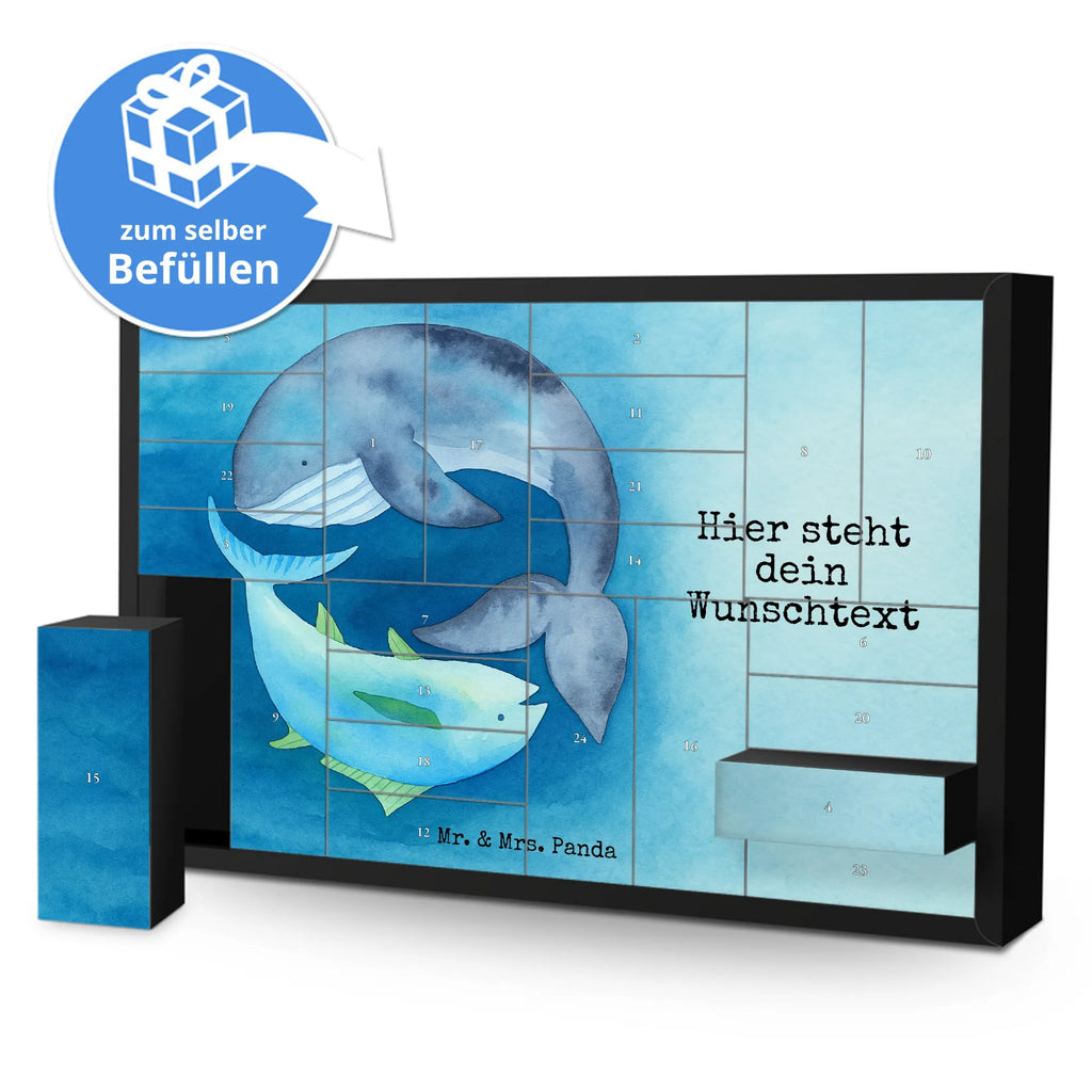 Personalisierter Befüllbarer Adventskalender Walfisch Thunfisch Design Befüllbarer Adventskalender, Adventskalender Zum Selbst Befüllen, Lustige Sprüche, Tiere, Tiermotive, Gute Laune, Flachwitz, Wahl, Wortwitz Lustig, Witz, Flachwitz Geschenk, Tunfisch, Wal, Spruch Des Tages, Spruch Lustig