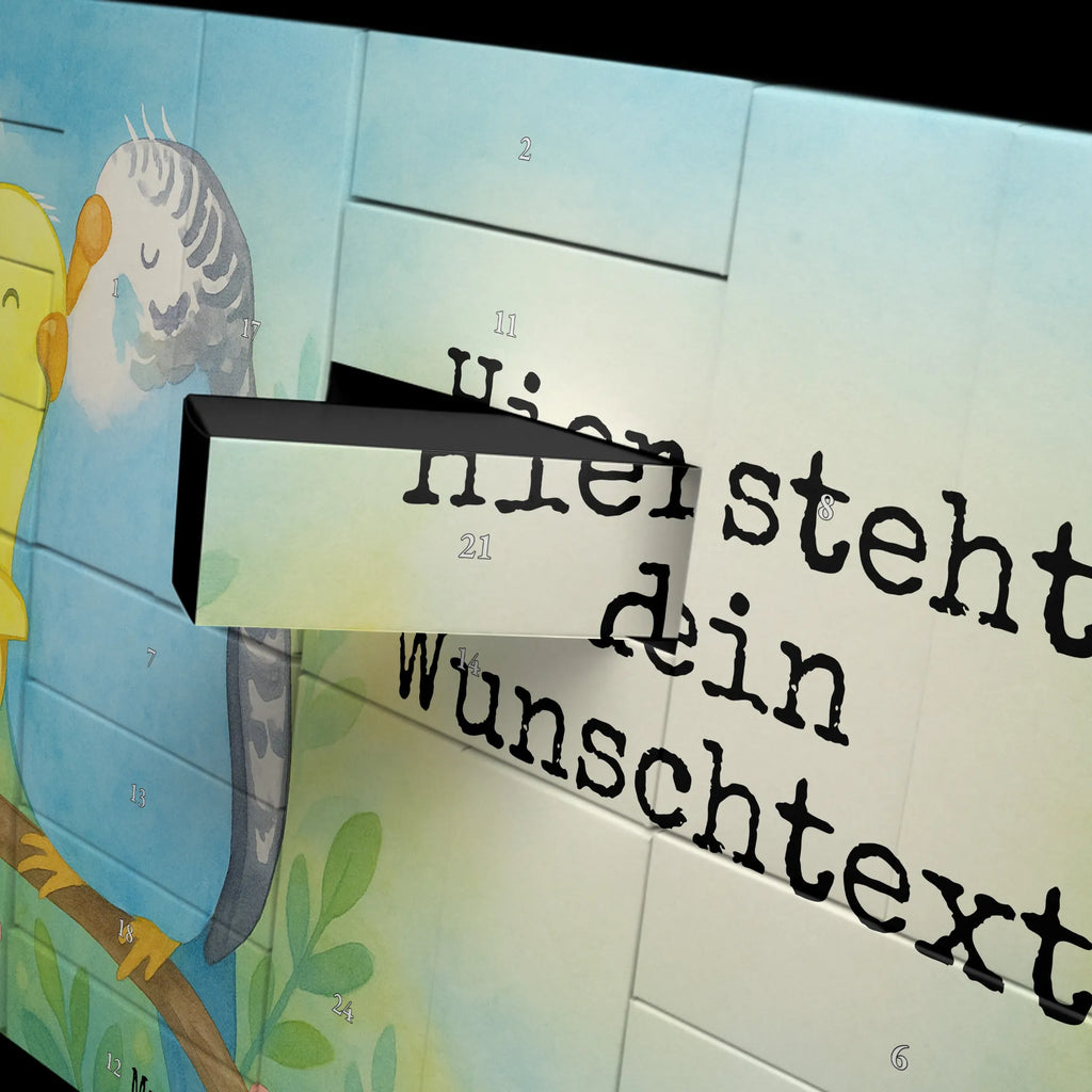 Personalisierter Befüllbarer Adventskalender Wellensittich Liebe Design Adventskalender Zum Selbst Befüllen, Befüllbarer Adventskalender, Freundin, Freund, Liebe, Liebesgeschenk, Jahrestag, Verlobung, Partner, Ehemann, Ehefrau, Heiraten, Heiratsantrag, Hocheitstag, Vertrauen, Nähe, Wellensittich, Kuscheln, Vögel