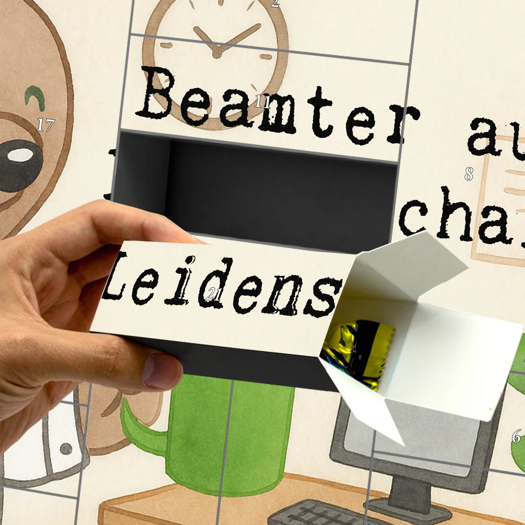 Fillable advent calendar civil servant Passion Design gift, sayings, gift idea, best, farewell gift, passing exam, anniversary, retirement, promotion, job start, profession