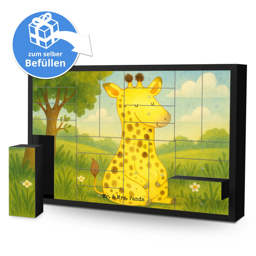 Fillable advent calendar giraffe Satisfied Design Advent calendar men, Advent calendar, Advent calendar women, Advent calendar 2020, self filling, Africa, Adventure, Giraffe, Happiness