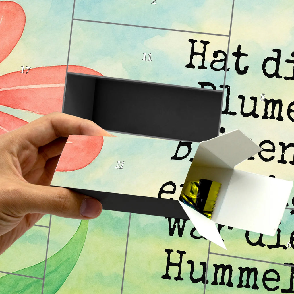 Fillable advent calendar bumblebee flower Design card, gift ideas, gifts, small animals, cute, cute animal motives, hand drawn, funny sayings, good mood, special gifts, animal lover, wasp, flower, fluffy, bumble bee, field, nature, bumblebees