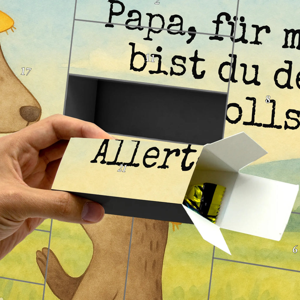 Fillable advent calendar Bears with hats Design Father's Day, Mother's Day, role model, child, father's day, father-son, favourite person, son, father, sons, children