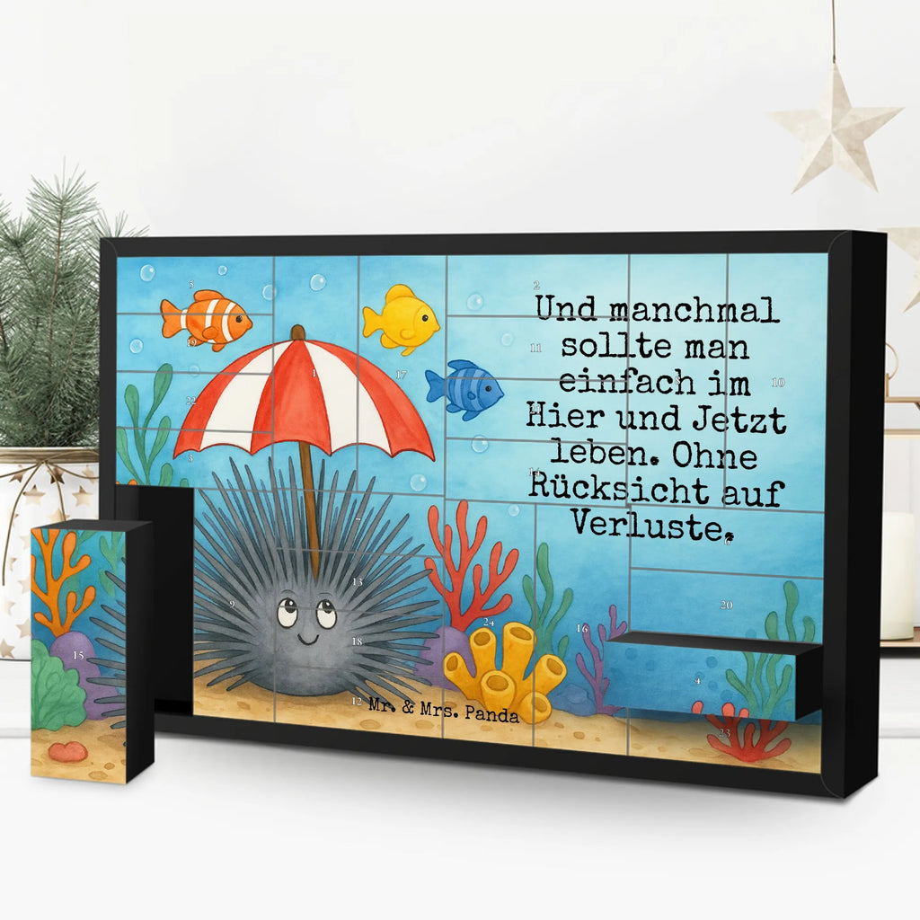 Fillable advent calendar Sea urchins Design gift ideas, vacation, Seafood, aquatic animals, ocean, shells, corals, reef, whale, narwhal, sea urchin, lobster, platypus, manatee, crocodile, shrimp, gifts for seafood lovers, water world, underwater animals, underwater world, deep sea, seafood fans, seafood decoration, seafood posters, sea urchins, living, mindfulness, self-love, here and now, self-acceptance