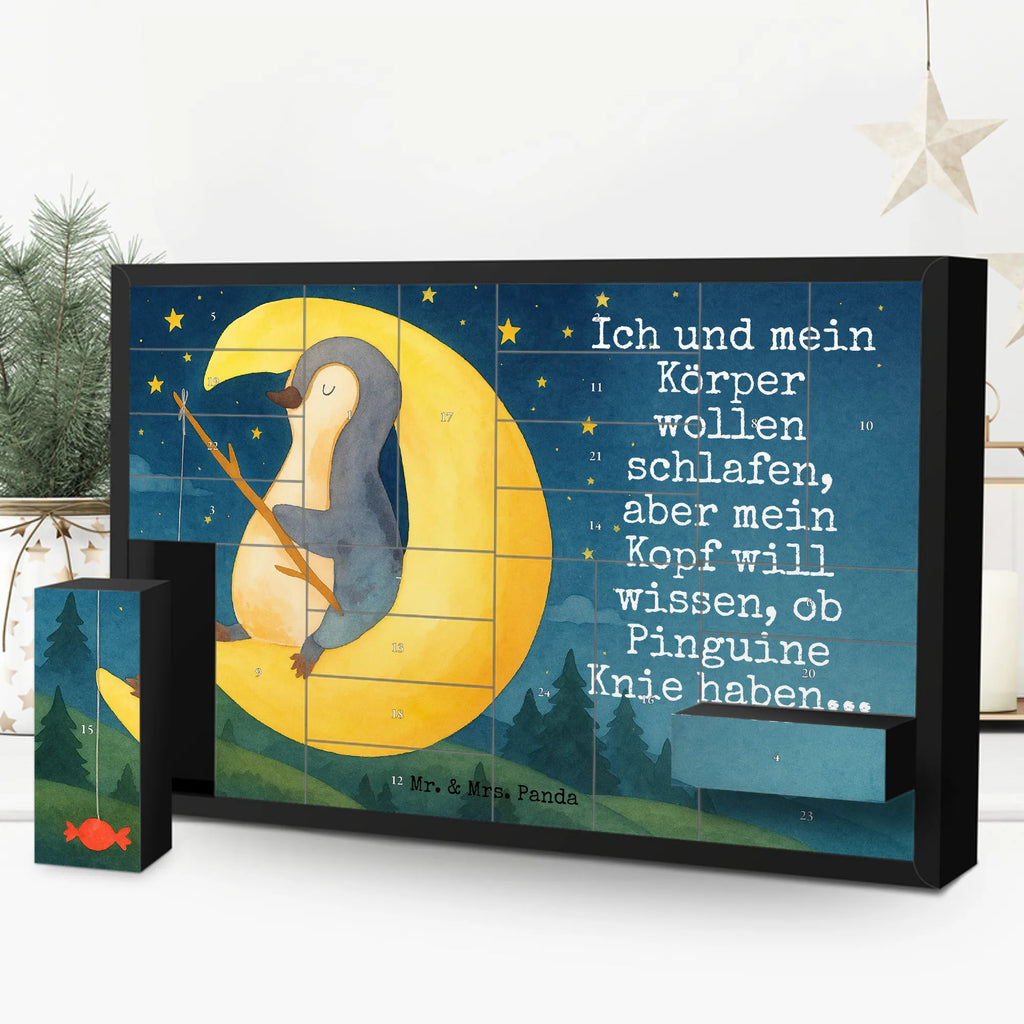 Fillable advent calendar Penguin moon Design Advent calendar 2020, Advent calendar, Advent calendar men, self filling, Advent calendar women, Penguin, North Pole, Winter, Penguins, falling asleep, guest room, night's rest, sleep, penguins, insomnia, saying, bedroom