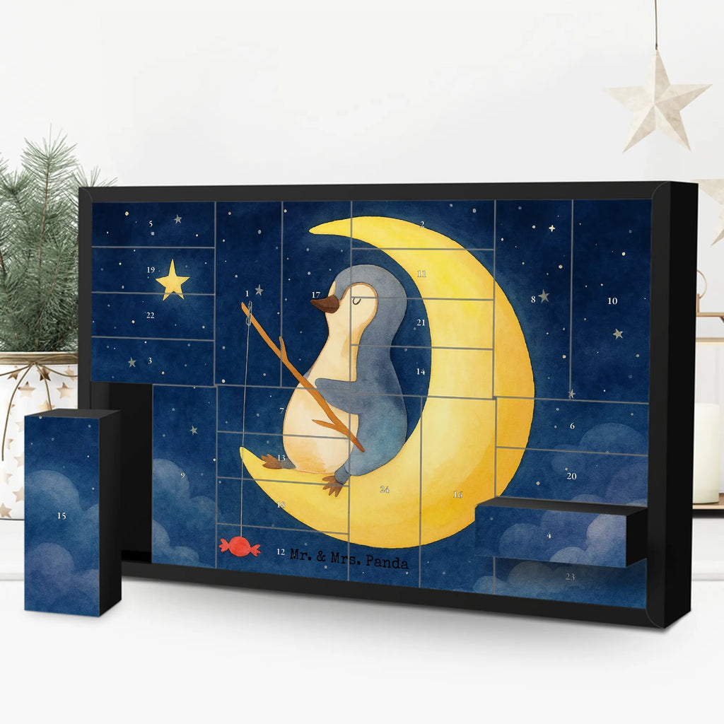 Fillable advent calendar Penguin moon Design Advent calendar 2020, Advent calendar, Advent calendar men, self filling, Advent calendar women, Penguin, North Pole, Winter, Penguins, falling asleep, guest room, night's rest, sleep, penguins, insomnia, saying, bedroom