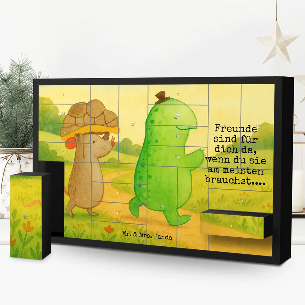 Fillable advent calendar tortoise Mouse Design gift, gift ideas, cute, illustrated, tortoise, reptile, ancient creature, sweet, birthday gift, turtle gift items, funny turtle gifts, pet turtles, best friend, sister or daughter, turtle lover, mouse, friends, girlfriends