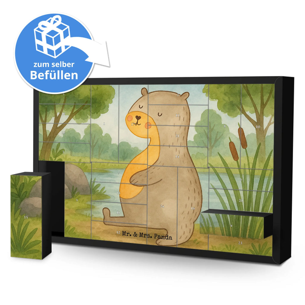 Fillable advent calendar otter Belly Design Advent calendar women, self filling, Advent calendar men, Advent calendar, Advent calendar 2020, otter, marten, sea otter, European otter, water mammal, aquatic animal, baby otter, predator, water, otter gifts, animal lover, gift ideas for animal lovers, animal, mammal, water animal, gifts for people in love, Otter Sea Otter Lake Otter