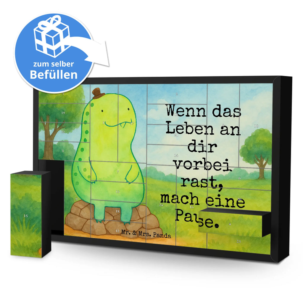 Fillable advent calendar tortoise Break Design gift, gift ideas, cute, illustrated, tortoise, reptile, ancient creature, sweet, birthday gift, turtle gift items, funny turtle gifts, pet turtles, best friend, sister or daughter, turtle lover, decelerate, mindful