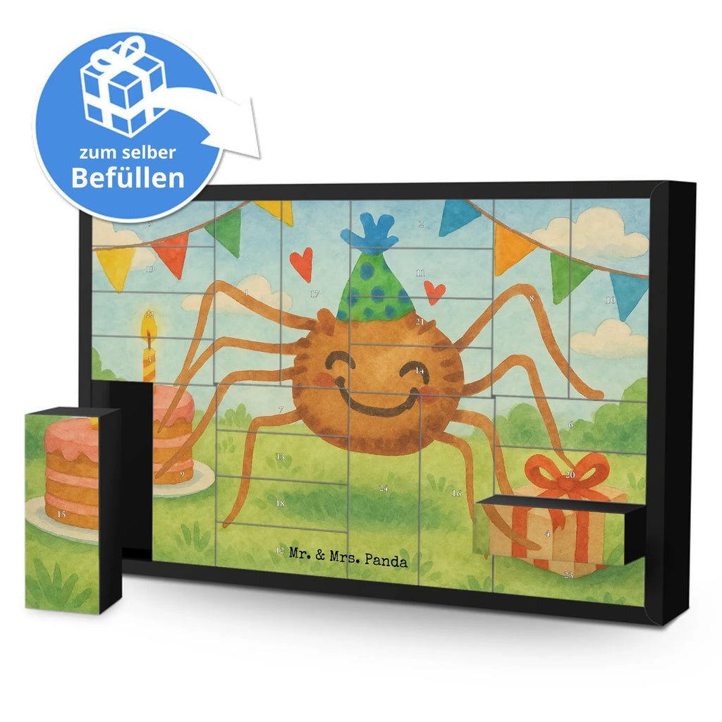 Fillable advent calendar Spider Agathe Party Design Spider Agathe, Spider