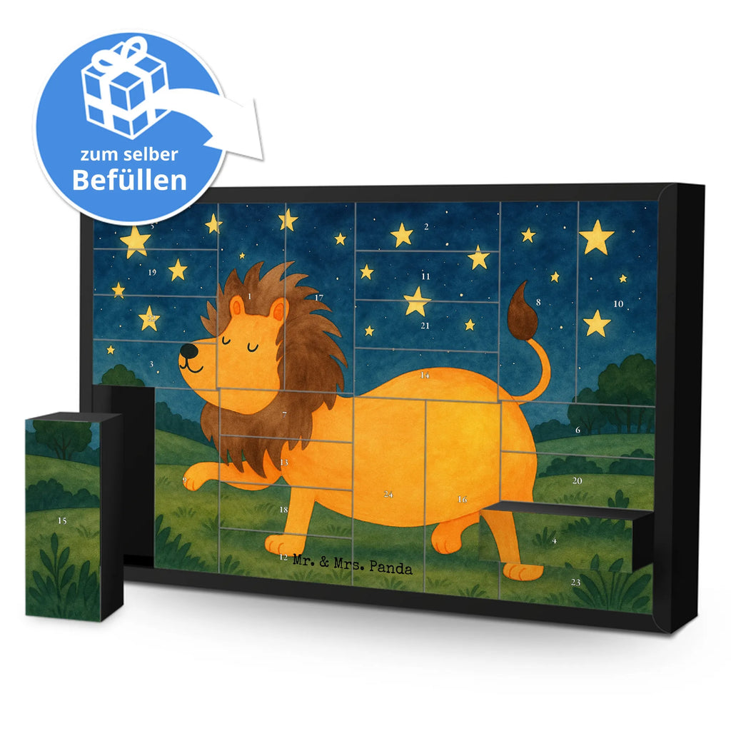 Fillable advent calendar Star sign Lion Design constellations, birthdays, astrology, date of birth, month of birth, lion gift, birthday august, gift august, lion zodiac sign, king of animals, gift july, birthday july