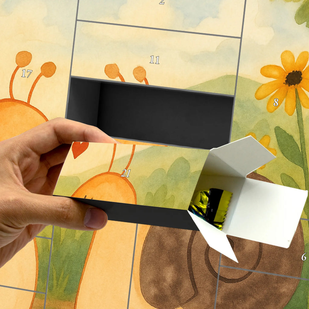 Fillable advent calendar Snails in love Design Loving, Two, Together, Marriage, Proposal of marriage, Love gift, gift for her, gift for him, anniversary gift