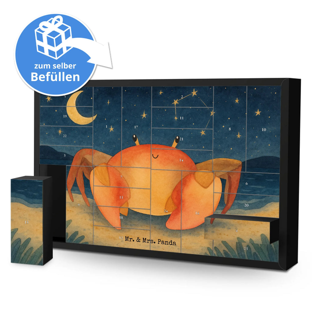 Fillable advent calendar Star sign Cancer Design Advent calendar, Advent calendar 2020, Advent calendar women, self filling, Advent calendar men, constellations, birthdays, astrology, zodiac, date of birth, month of birth, present sea, present june, birthday july, crabs, crab present, crab, birthday june, crab zodiac sign, present july, sea animal