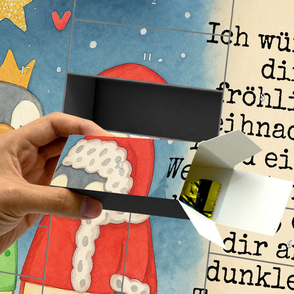 Fillable advent calendar wintertime Holy Three Kings Design Christmas time, snow, Santa Claus, Christmas days, Christmas present, Christmas Eve, Epiphany