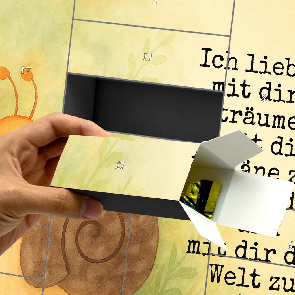 Fillable advent calendar Snails in love Design Loving, Two, Together, Marriage, Proposal of marriage, Love gift, gift for her, gift for him, anniversary gift