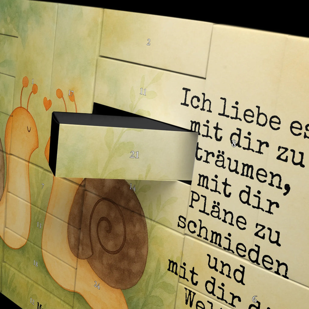 Fillable advent calendar Snails in love Design Loving, Two, Together, Marriage, Proposal of marriage, Love gift, gift for her, gift for him, anniversary gift