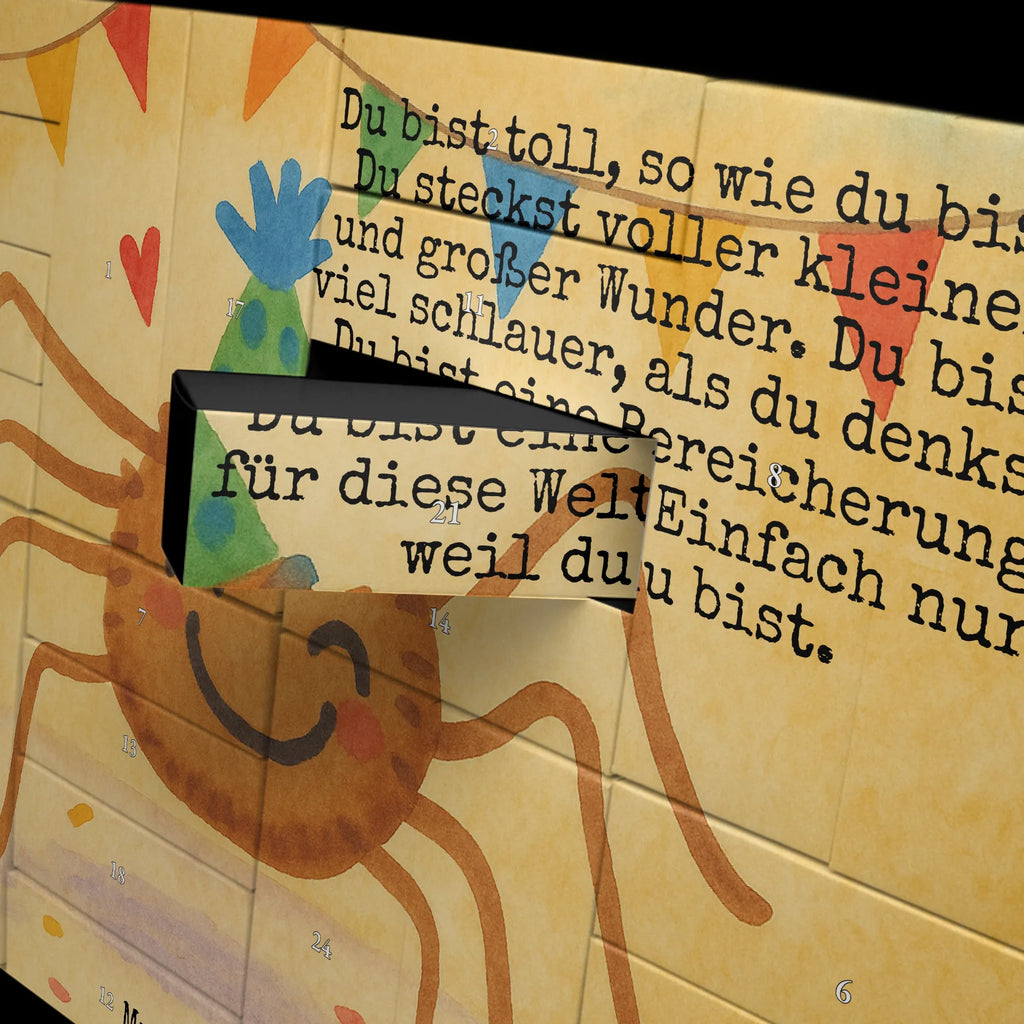 Fillable advent calendar Spider Agathe Party Design Spider Agathe, Spider