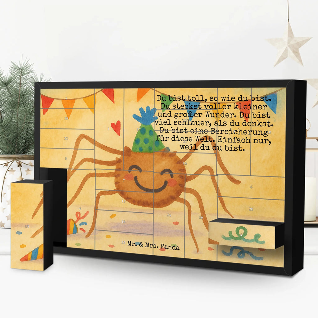 Fillable advent calendar Spider Agathe Party Design Spider Agathe, Spider