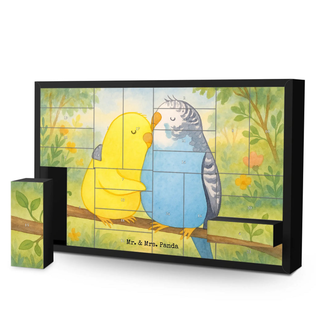 Fillable advent calendar Parakeets in love Design Advent calendar women, Advent calendar, self filling, Advent calendar 2020, Advent calendar men, Love, Loving, Two, Together, Marriage, Engagement, Proposal of marriage, Love gift, gift for her, gift for him, anniversary gift, birds, closeness, love, cuddling, budgie, trust