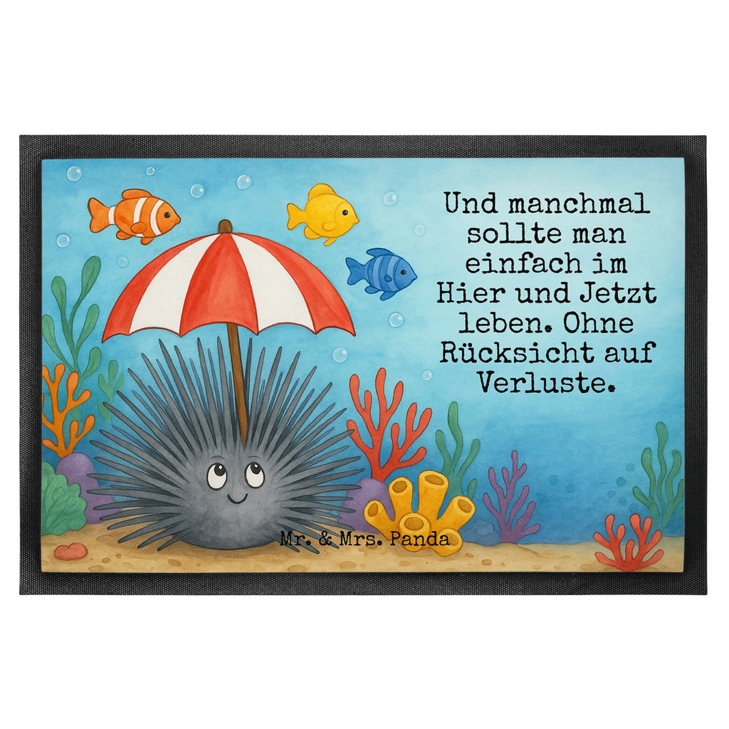 Fußmatte Seeigel Design Schmutzfangmatte, Bodenvorleger, Türvorleger, Sauberlaufmatte, abstreifer, bodenmatte, matte haustür, außenmatte, Schuhabstreifer, fußmatte, Gummi-Fußmatte, Haustürmatte, Vorleger, Gummimatte, teppichmatte, Fußabtreter, Abtretmatte, Schmutzfangteppich, Fußabstreifer, Schmutzfänger, Fussmatte, Abtreter, Eingangsmatte, Türmatte, Schmutzmatte, Outdoor-Matte, hausmatte, Eingangsteppich, flurmatte, Meerestiere, Meer, Urlaub, Selbstakzeptanz, Hier und Jetzt, Seeigel, Achtsamkeit, Lebe, Selbstliebe, Leben