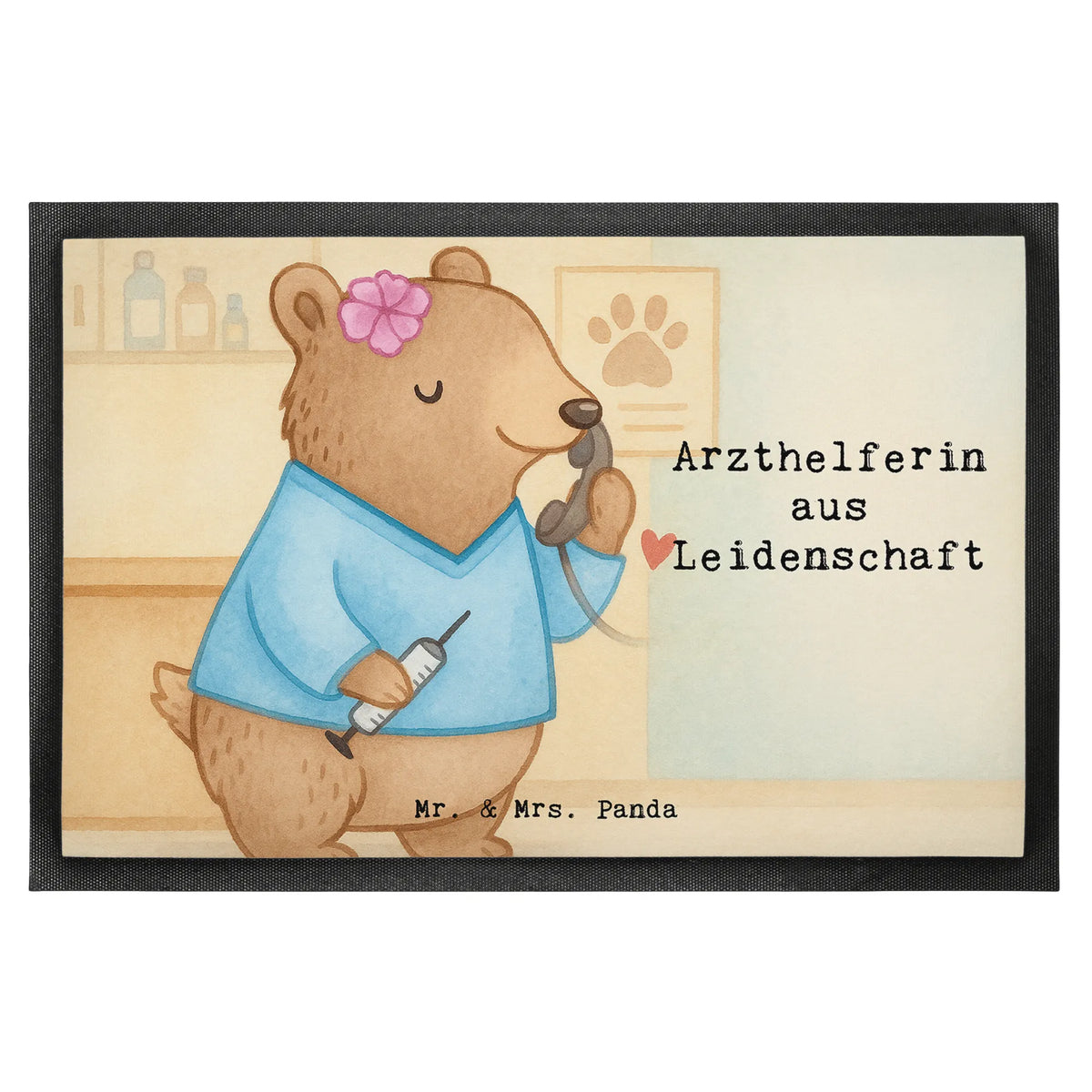 Fußmatte Arzthelferin Leidenschaft Design Eingangsteppich, Eingangsmatte, abstreifer, fußmatte, Abtretmatte, Vorleger, Outdoor-Matte, Bodenvorleger, Türvorleger, Fußabtreter, Schmutzfangteppich, Gummi-Fußmatte, Schmutzmatte, teppichmatte, matte haustür, Schmutzfänger, Gummimatte, außenmatte, Abtreter, flurmatte, bodenmatte, Fußabstreifer, Schuhabstreifer, hausmatte, Haustürmatte, Fussmatte, Türmatte, Schmutzfangmatte, Sauberlaufmatte, Geschenk, Schenken, Danke, Jubiläum, Dankeschön, Beruf, Ausbildung, Abschied, Rente, Kollege, Kollegin, Arbeitskollege, Mitarbeiter, Firma, Medizinische Fachangestellte, Arzthelferin