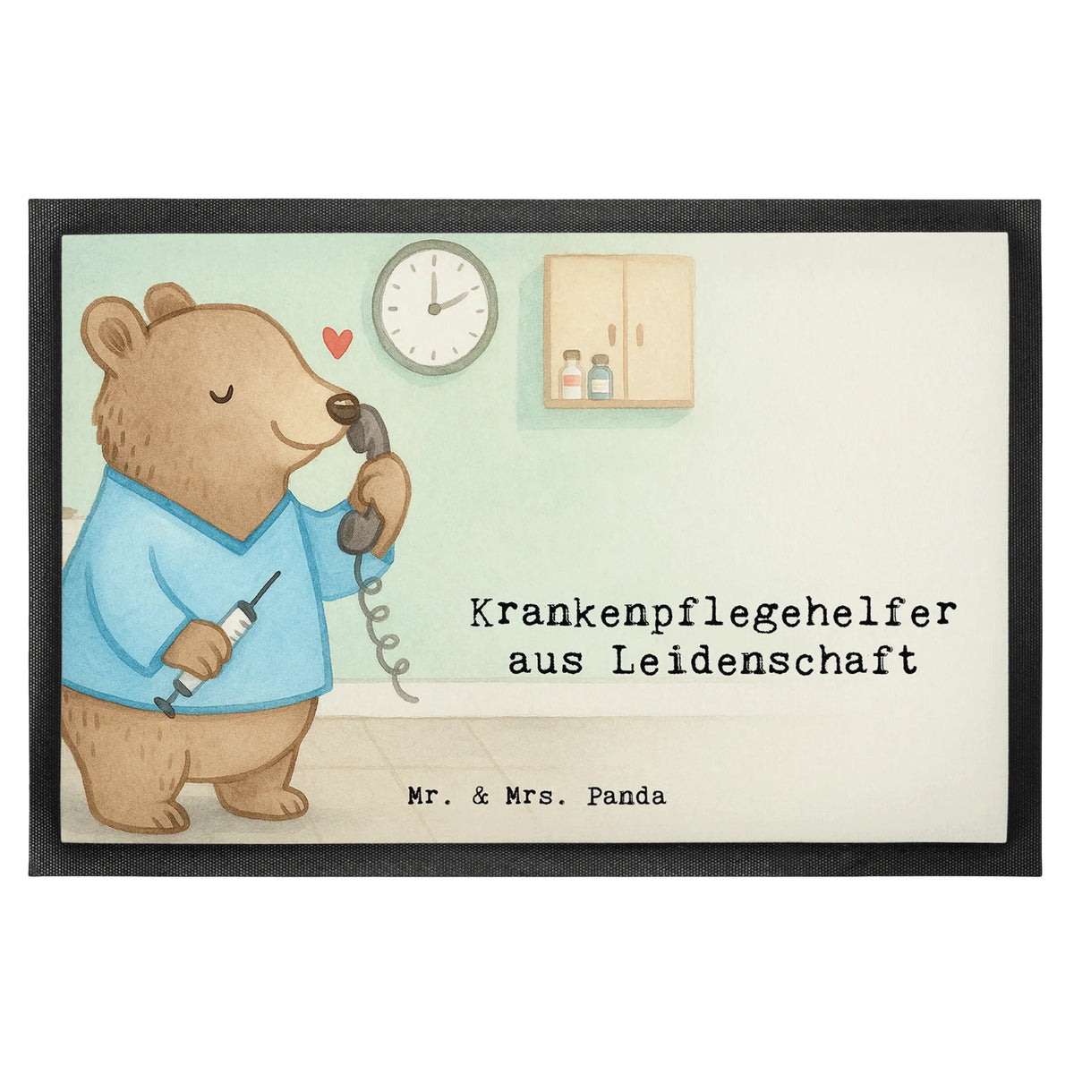 Fußmatte Krankenpflegehelfer Leidenschaft Design hausmatte, bodenmatte, Bodenvorleger, Gummimatte, Schmutzfangteppich, Schuhabstreifer, Schmutzfänger, Eingangsteppich, abstreifer, Outdoor-Matte, Sauberlaufmatte, Türmatte, Gummi-Fußmatte, Haustürmatte, Türvorleger, Schmutzfangmatte, Vorleger, matte haustür, Abtreter, außenmatte, Eingangsmatte, Fußabstreifer, fußmatte, Schmutzmatte, flurmatte, teppichmatte, Fussmatte, Fußabtreter, Abtretmatte, Geschenk, Schenken, Danke, Jubiläum, Dankeschön, Beruf, Ausbildung, Abschied, Rente, Kollege, Kollegin, Arbeitskollege, Mitarbeiter, Firma, Krankenpflegehelfer, Pflegehelfer, Pflegekraft