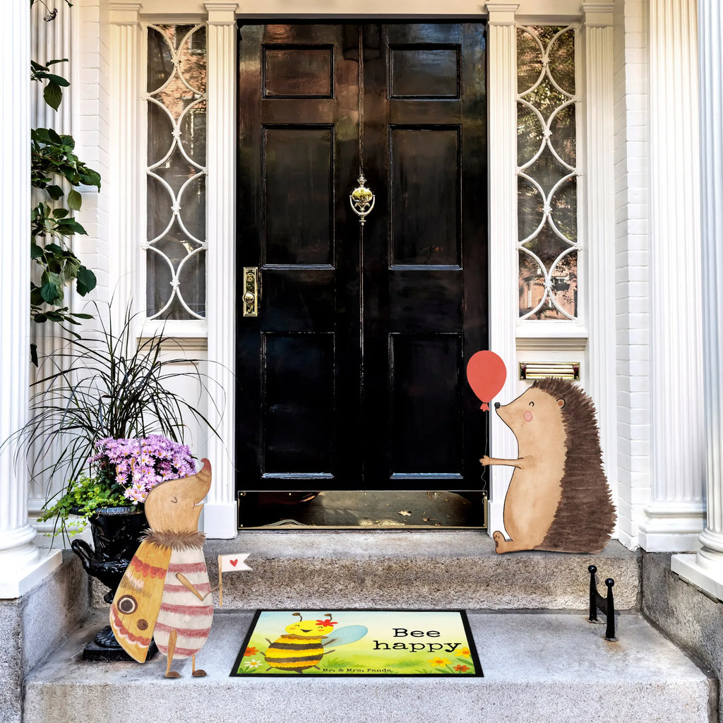 Fußmatte Biene Happy Design Fußmatte außen wetterfest, Schmutzfangmatte waschbar, Fußmatte außen, Fußmatte waschbar, Türmatte, Gummi Matte, Fußabstreifer, Vorleger, Schmutzfangmatte, Sauberlaufmatte, Fußmatten, Türvorleger, Fussmatten, Schmutzmatte, Fußabtreter, Schmutzfänger, Fußabstreifer außen, Gummimatte, Schmutzfangteppich, Fußmatte outdoor, Fussmatten online, Matte, Haustürmatte, Fußmatte innen, Eingangsteppich, Fußabtreter außen, Motivfußmatte, Biene, Wespe, Hummel