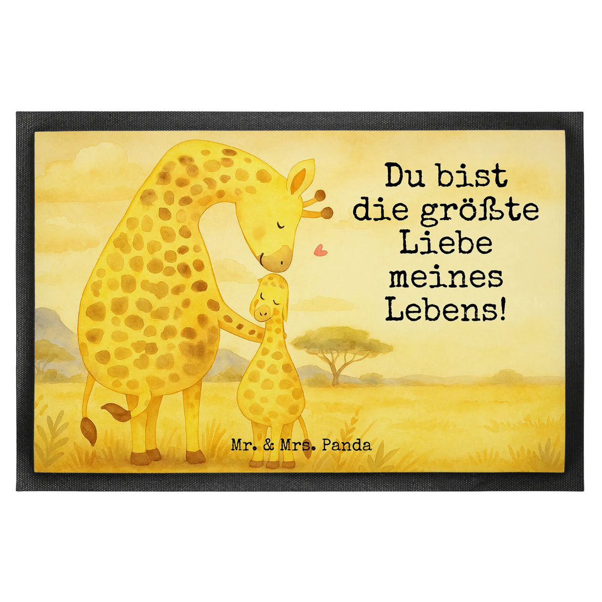 Doormat giraffe child Design Africa, daughter, mum, son, mother, child, favourite person