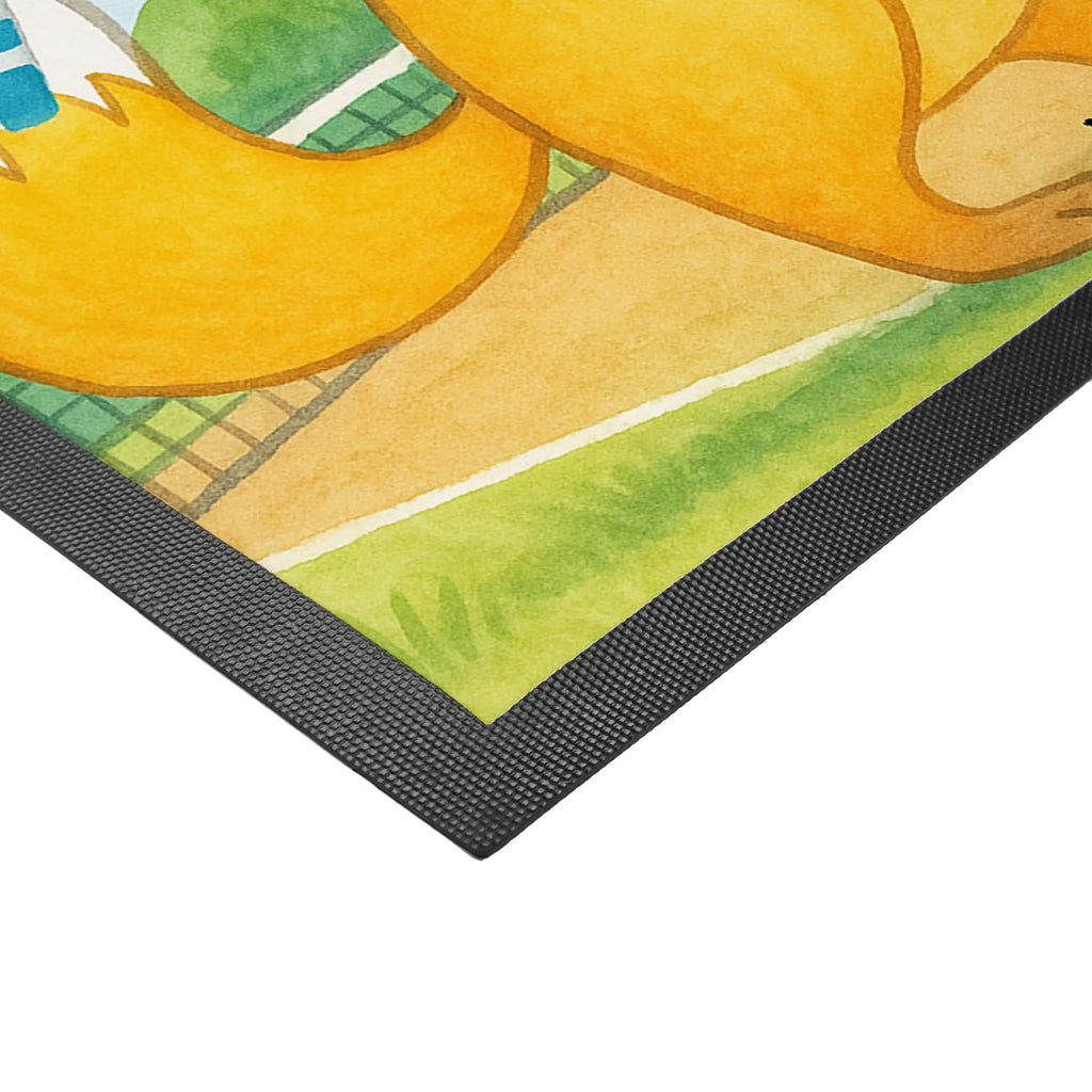 Fußmatte Fuchs Tennis spielen Design Schmutzmatte, Fussmatten online, Eingangsteppich, Schmutzfangmatte, Schmutzfänger, Fußmatte innen, Schmutzfangteppich, Fußabtreter, Gummimatte, Vorleger, Fußabtreter außen, Schmutzfangmatte waschbar, Türvorleger, Fußmatte waschbar, Fußmatte outdoor, Matte, Fußabstreifer außen, Fußmatten, Fußmatte außen, Gummi Matte, Motivfußmatte, Fussmatten, Fußabstreifer, Sauberlaufmatte, Türmatte, Fußmatte außen wetterfest, Haustürmatte, Geschenk, Sport, Sportart, Hobby, Schenken, Danke, Dankeschön, Auszeichnung, Gewinn, Sportler, Tennisverein, Tennis Turnier, Tennis spielen, Ballsportart, Tennisclub