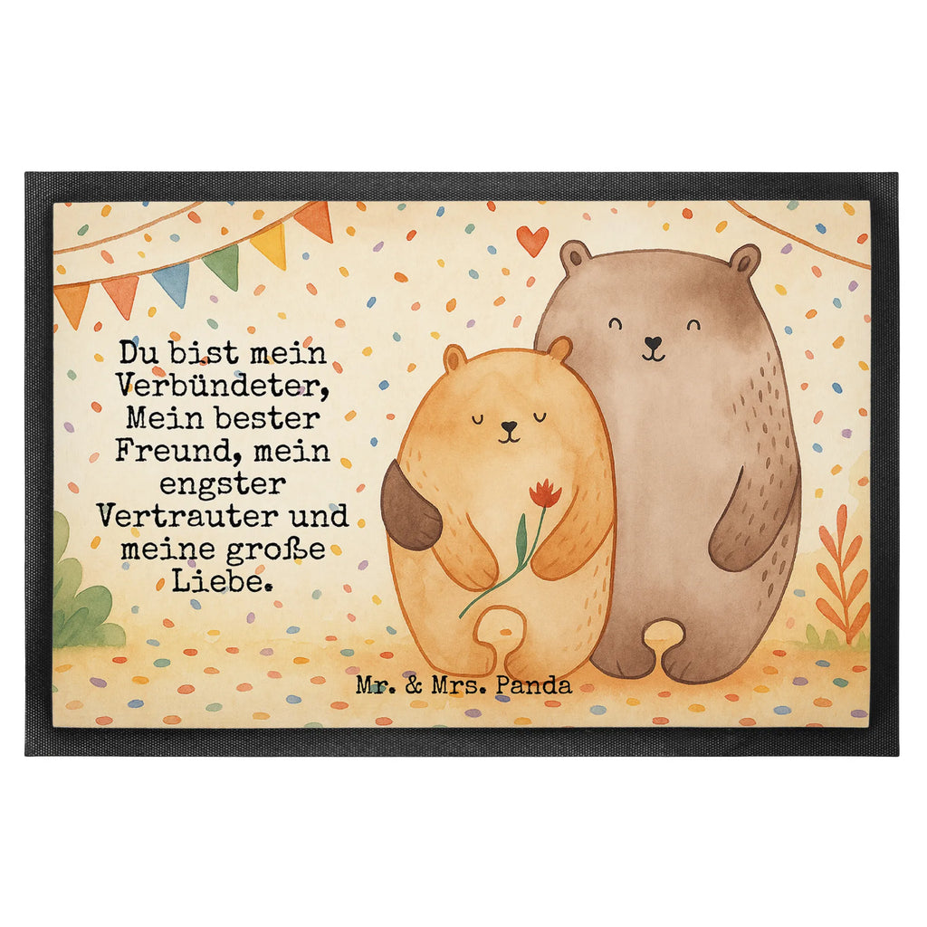 Doormat Bears in love Design Türvorleger, Schmutzmatte, Fußabtreter, Matte, Schmutzfänger, Fußabstreifer, Schmutzfangmatte, Türmatte, Motivfußmatte, Haustürmatte, Vorleger, Fussmatten, Fußmatten, Gummimatte, Fußmatte außen, Fußmatte innen, Fussmatten online, Gummi Matte, Sauberlaufmatte, Fußmatte waschbar, Fußmatte outdoor, Schmutzfangmatte waschbar, Eingangsteppich, Fußabstreifer außen, Fußabtreter außen, Schmutzfangteppich, Fußmatte außen wetterfest, Liebe, Partner, Freund, Freundin, Ehemann, Ehefrau, Heiraten, Verlobung, Heiratsantrag, Liebesgeschenk, Jahrestag, Hocheitstag, Verliebt, Verlobt, Verheiratet, Geschenk Freundin, Geschenk Freund, Liebesbeweis, Hochzeitstag, Geschenk Hochzeit, Bären, Bärchen, Bär